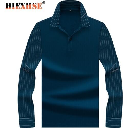 2020 New Autumn Arrival Long Sleeve Polo Shirt Men High Quality Stylish 3D Embroidery Brand Polo Shirts Casual & Business Cloth