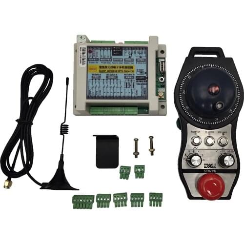 The numerical control emergency stop 6-axis electronic handwheel is suitable for SIEMENS, MITSUBISHI, FANUC, Baoyuan