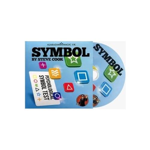 New Arrivlas Symbol (Dvd And Gimmick) - Magic Trick,Close Up Magic Props,Fun,Street,Party Trick,Super,Illusion,Magia Toys