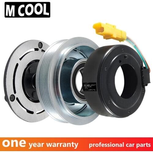 New AC compressor Clutch For Peugeot 206 307 Citroen C2 C3 9646273880 9655191580 9655421780 9659231580 9682930280 9684480180