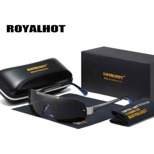 RoyalHot Men Women Polarized Sunglasses Oval Rimless Cool Sun Glasses Driving Glasses Shades Oculos masculino Male 900169