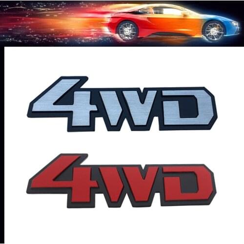 Premium 4WD car Hood Fender trunk Tail Rear Bonnet Decal Emblem Badge Sticker for Toyota Impreza Subaru Honda 4X4 Off Road SUV