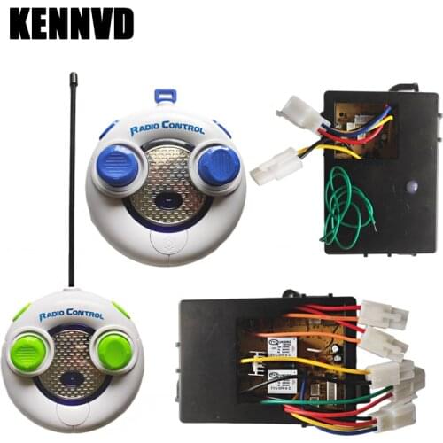 QX7788RX 49MHz QX7822 2.4G Childrens electric vehicle remote control receiver, Ride on toys car transmitter 2.4G control board