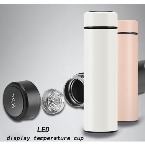 LED Thermos Vacuum Flasks Temperature Display 304Stainless Steel My Hot Water Bottle Travel Coffee Mug Tea Milk Mug Thermo cup