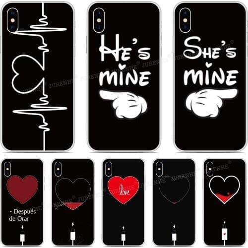 Tpu Soft Silicone Darlin Couple Love Heart Cover Cases For Blackview A80 A60 BV9600 BV6300 Pro Phone Case Back Protective Cover