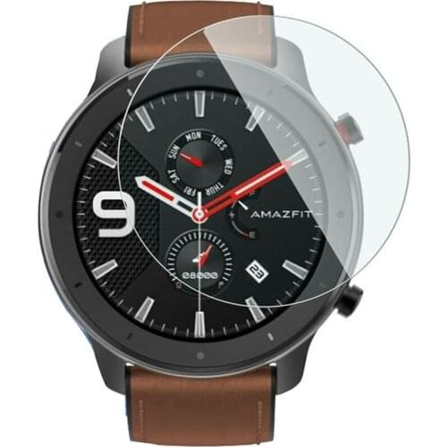 High Clear Tempered Glass Screen Protector For Xiaomi Huami Amazfit GTR 42mm 47mm Protective Screen Film Guard For Amazfit T-Rex