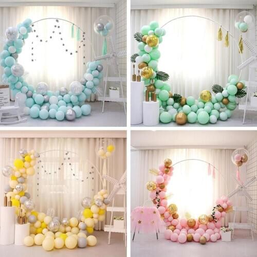 119PCS/Set Garland Arched Kit Macaron Balloon Set Birthday Party Set Premium Quality Latex Balloons For Baby Shower Decoration