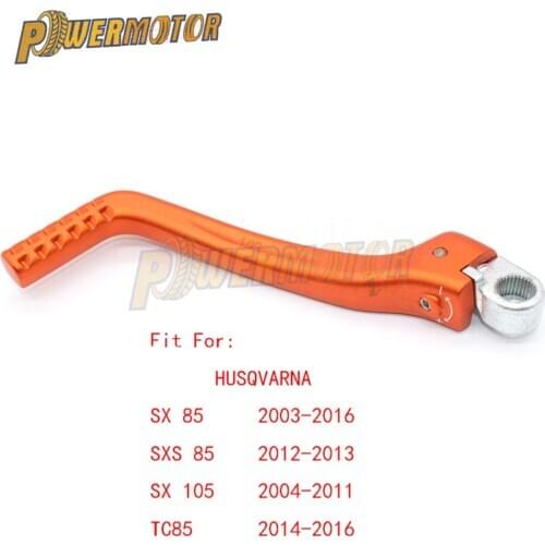 CNC Aluminum Forged Kick Start Starter Lever Pedal For SX85 2003-2016 SX105 SXS85 SX 105 SXS 85 TC TC85 Motocross Dirt Bike