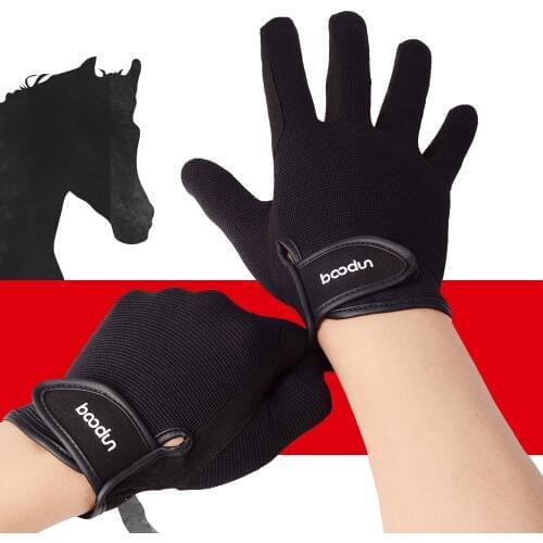 2019 Hot Equestrian Riding Gloves Unisex Professional Wear-resistant Anti-skid Horse Racing Baseball Softball Sports Gloves