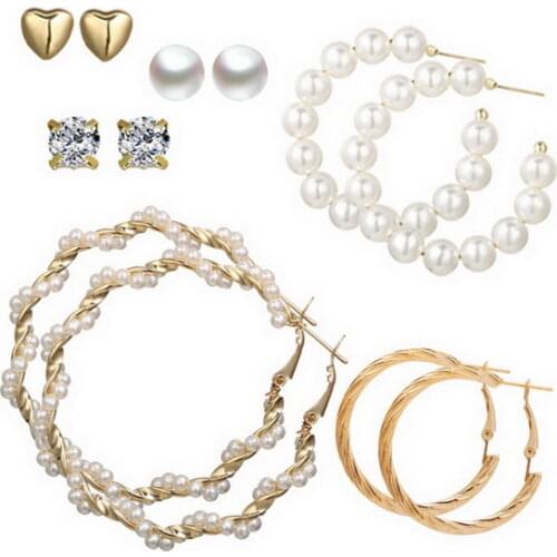 Midnite Star Women's Gold Earrings