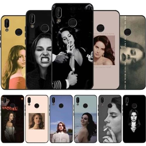 Pretty girl black soft Phone Case for huawei P40 P30 P20 P10 Pro lite P9 Lite nova 4E 6SE Psmart 2019 Y6 9 Prime