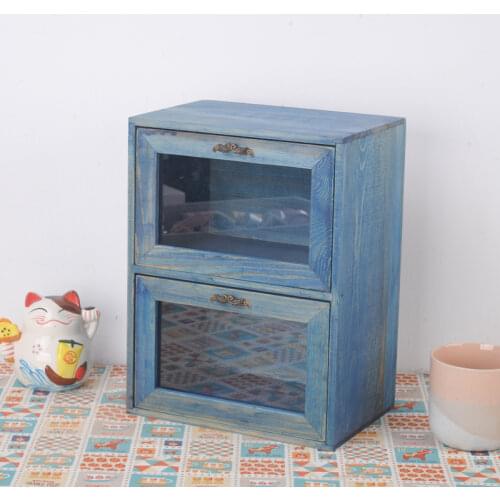 Desktop Natural Storage Box Wood Minimalist Jewelry Storage Item Decor Toy Box Waterproof Crate Organizadores Home Decor HX50ST