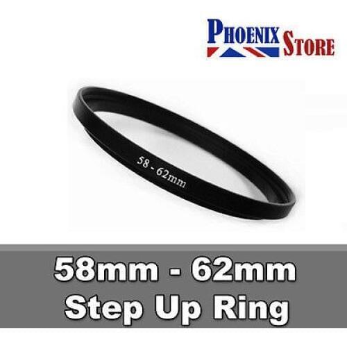 Wholesale 10pcs 58mm to 62mm 58-62 Lens Stepping Step Up Filter Ring Adapter