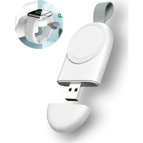 Portable Wireless Charger for Apple Watch 6 SE 5 4 Charging Dock Station USB Charger Cable for Apple Watch Series 6 5 4 3 2 1