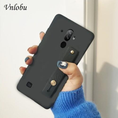 Wrist Strap Phone Holder Silicone Case For Doogee S40 S96 Pro S40 Lite Hand Band Back Cover For Doogee S40 S88 S96 S68 Pro X95
