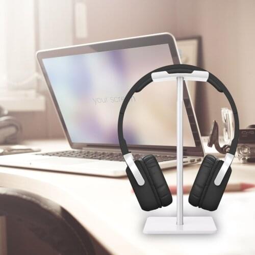 Universal Headphone Holder Aluminum Earphone Gaming Headset Desktop Display Stand Bracket Rack Hanger