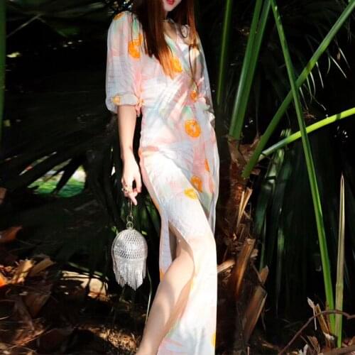 Women Silk Set Fairy Two Piece Set Silk Top+Long Skirt Suit 2020 New Arrival Silk