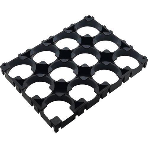 30pcs/lot MasterFire 3*4 21700 Battery Holder Bracket Cell Safety Anti Vibration Plastic Brackets For 21700 Lithium Batteries