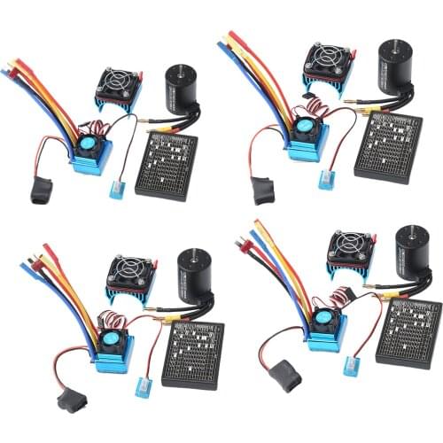 3650 3100Kv Brushless Motor With Brushless Esc Combo For 1:10 Rc Car Rc Part