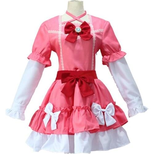 Anime Eromanga Sensei Cosplay Costume Yamada Elf/emily Granger Cosplay Costumes Female Pink Dresses Halloween Clothes
