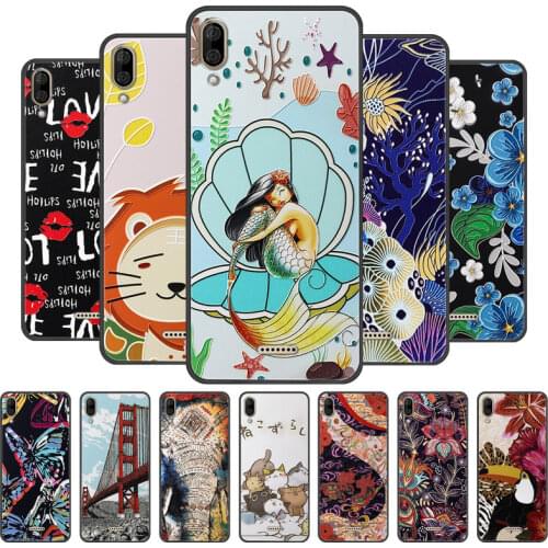 For Vivo Y91i 1820 Case 3D Emboss Silicone Soft TPU Phone Case For Vivo Y91C Y91i Case Y 91C Y 91i Back Cover Y91 C Y91 i Bumper
