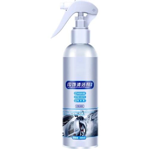 Car Interior Cleaning Agent Ceiling Cleaner Leather Flannel Woven Fabric Water-free Cleaning Agent Auto Roof Dash Cleaning Tool