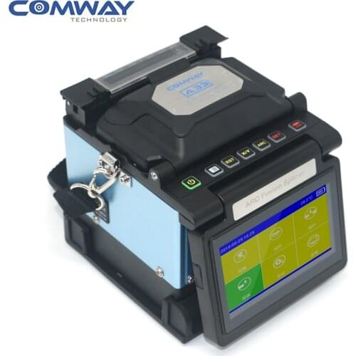 DHL Free Shipping Comway A3 High Precision PAS Alignment FTTH FTTX fusion splicer A3 ARC Welding Machine Fusionadora de fusion
