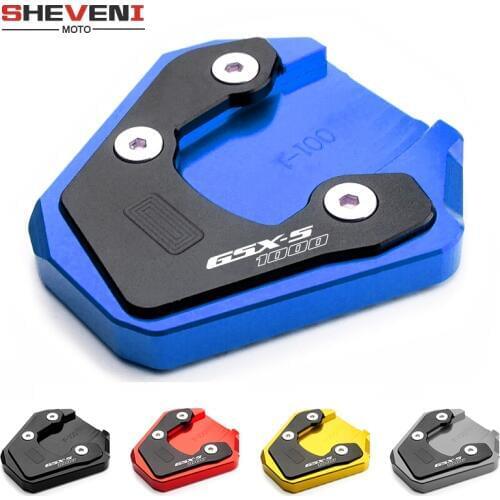 For Suzuki GSX-S1000 GSX-S1000F GSR750 GSXS1000 Brand New Motorcycle Kickstand Side Stand Extension Pad Enlarge Support Plate