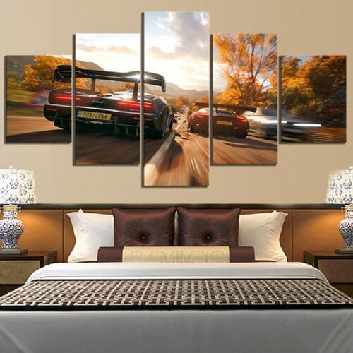 Full drill square/round 5d diy diamond painting 5piece Racing car diamond embroidery cross stitch wall art mozaik puzzle ZP-2615