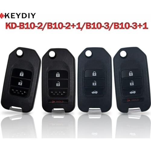 KEYDIY 1/5/10pcs,KD900/KD-X2 KD MINI Key Programmer B Series Remote Control B10-2/3/4 For Hon-da Car Key
