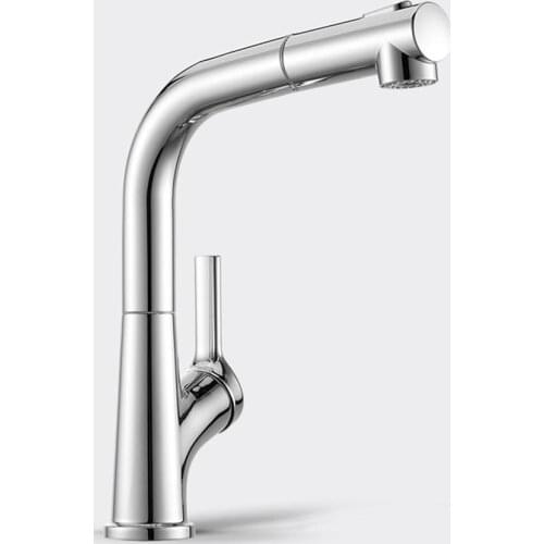 Diiib Kitchen Sink Faucet With Pull Out Rinser Sprayer 2 Water Mode Hot and Cold Mixer Tap from