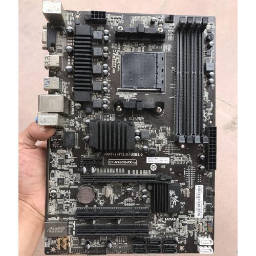 Used original 980G 970 Motherboard For CF-A980G-FX A980G-FX AM3+ USB3.0 SATA3 Support integrated graphics 970A-DS3P M5A97
