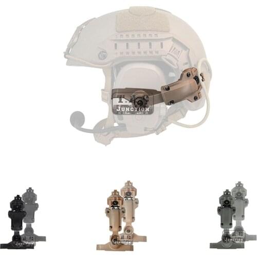 Tactical Helmet Rail Mount Kit For AMP Communication Headset J Arm Mount Adapter For Maritime/SF/ Highcut/Sentry Helmets