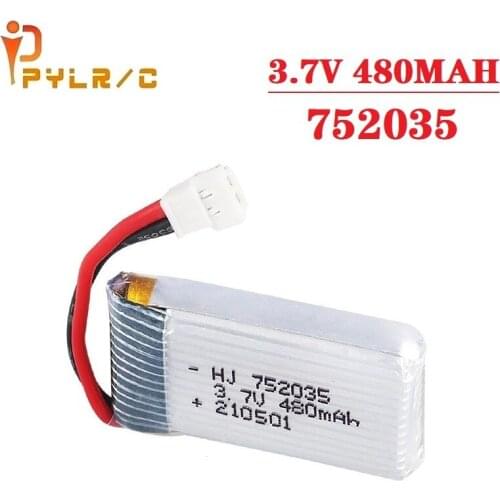 Upgrade H31 Battery 3.7V 480mAh Rechargeable Lipo Battery for H107 H31 KY101 E33C E33 RC Drone Spare Parts