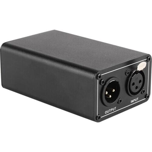 AU42 -NT48V Portable Phantom Power Supply, Large Diaphragm Condenser Microphone, Universal Support 5V Charging