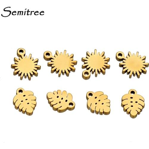Semitree Charm Pendants