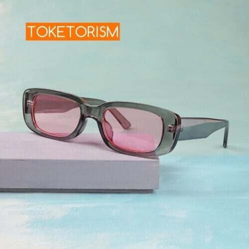Toketorism Women's Sunglasses Transparent Glasses