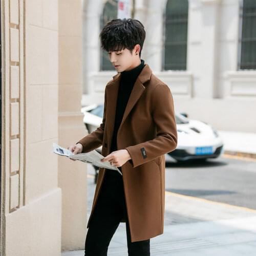 YaSuGuoJi Mens Long Coats