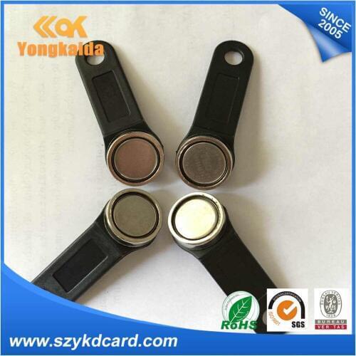 YongKaiDa electronic ibutton key TM1990A-F5 dallas ibuttons with magnetic dallas ibutton/TM card
