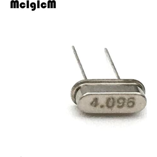 20pcs hc-49s 4.096MHz 20ppm 20pF quartz resonator