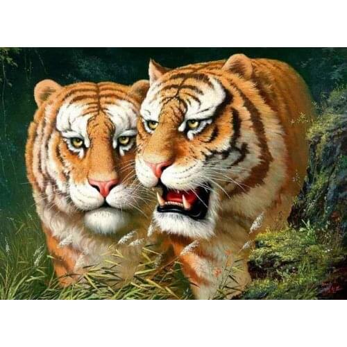3d embroidery diamond painting full,tiger diy diamond painting,cross stitch diamond