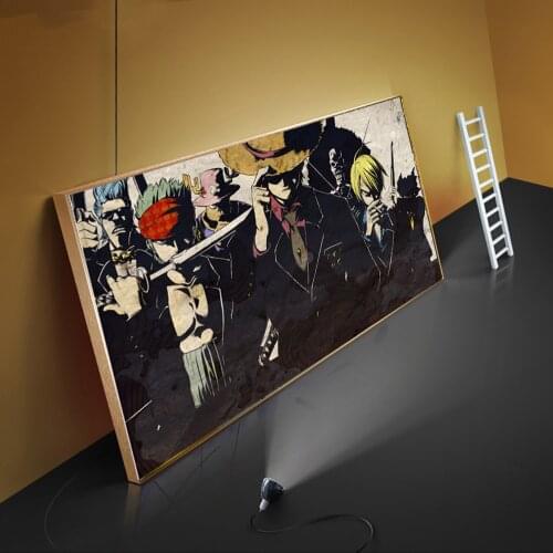 Anime poster Luffy print on canvas HD picture Japanese anime wall art print painting for modern living room home decoration