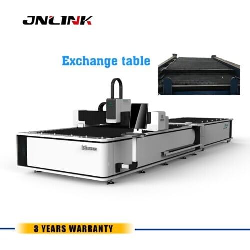 Raycus 500w two table fiber laser cutting machine 1325 1530 3015 fiber laser cutter for stainless steel