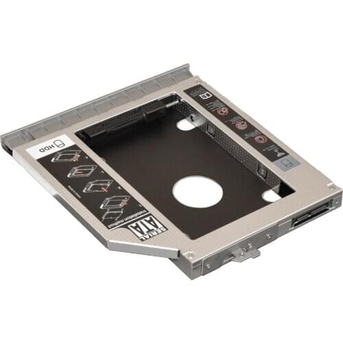 HP 8460P Notebook Computer 12.7mm 2nd SATA HDD Caddy Hrad Disk Drive Enclosure