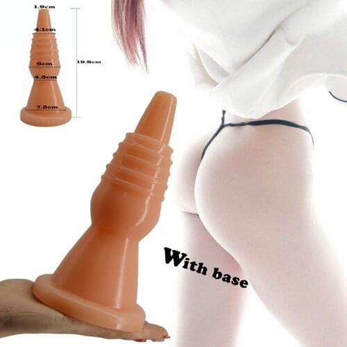 2017 New lighthouse design big Anal plug butt plug sex product for men women anal sex toys dildo Ass massage Vagina Masturbation