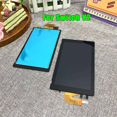Original for NS Switch V1 V2 Console LCD Display + Touch Screen Full Screen Assembly Replacement for Nintend Switch Accessories