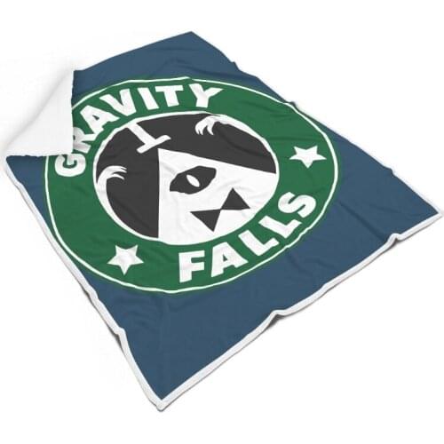 Bill Cipher Pattern Bed Blanket Plush Fleece Lined Sherpa Blanket Gift for Adults Kids Bedding Sofa Square Blanket 50x60 inch