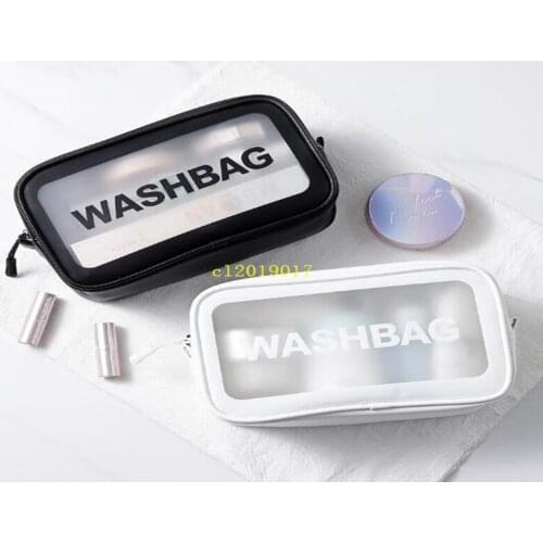 Web celebrity cosmetic bag transparent waterproof wash bag