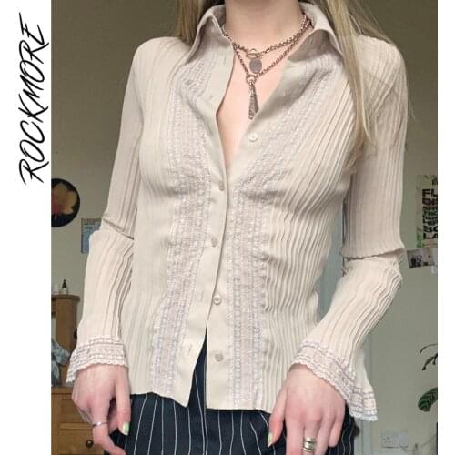 Rockmore Womens Chiffon Blouses