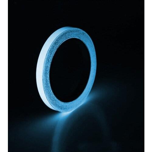1 Roll Luminous Tape Sticker 1.5cm 3 Meter Removable Waterproof Photoluminescent Glow in the Dark Safety Tape DU55